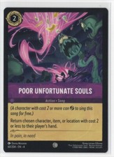 Disney Lorcana Ursula's Return Poor Unfortunate Souls 60/204 Common NON-FOIL