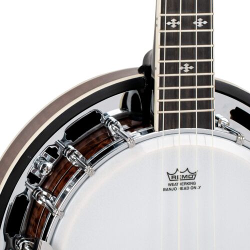 Gold Tone Banjolele DLX Deluxe 4 string Banjo Ukulele With Gig Bag - Picture 4 of 10