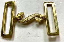 CIVIL WAR US UNION CS CONFEDERATE BELT BUCKLE, SNAKE BUCKLE