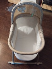 Kinderkraft Lettino Da Campeggio LOVI, Culla a Dondolo, Cappottina, Materasso