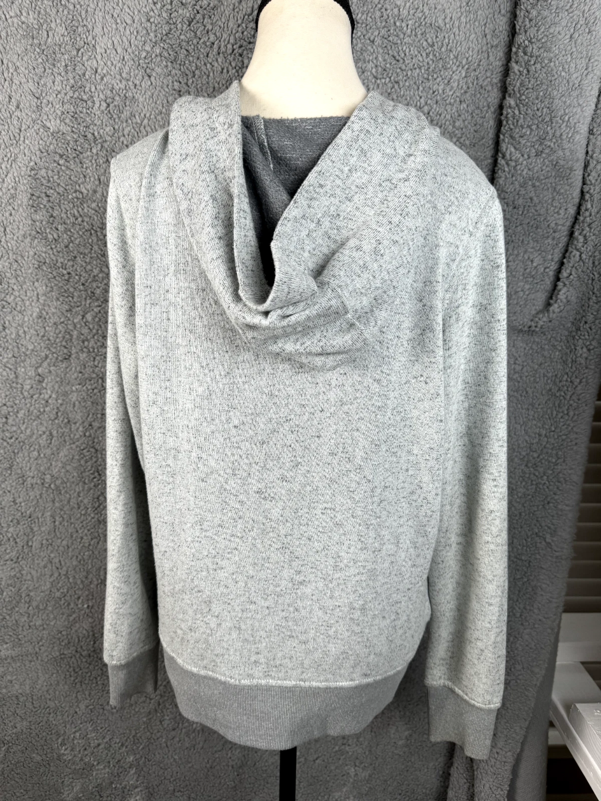 VETEMENTS Felpa con cappuccio Hurley donna x grande grigio erica streetwear tempo libero sportiva
