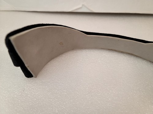 Neck Guard Protector 2.0 Black Large for Cricket Helmet w/ duel Closure US Stock - Picture 5 of 10