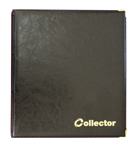 Collector Münzalbum für 200 2 Euro Münzen mittlere Größe Schwarz Münzalbum - Bild 3 von 6
