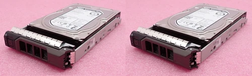 2x Dell Enterprise Plus 4TB 7.2k SAS 6G HDD Hard Drive DRMYH ST4000NM0023