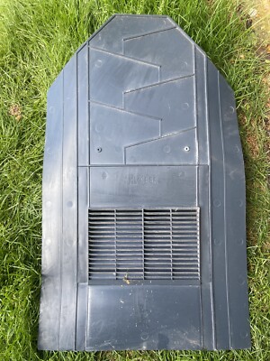 Klober Uni Line Slate Vent grau Dachlüftung