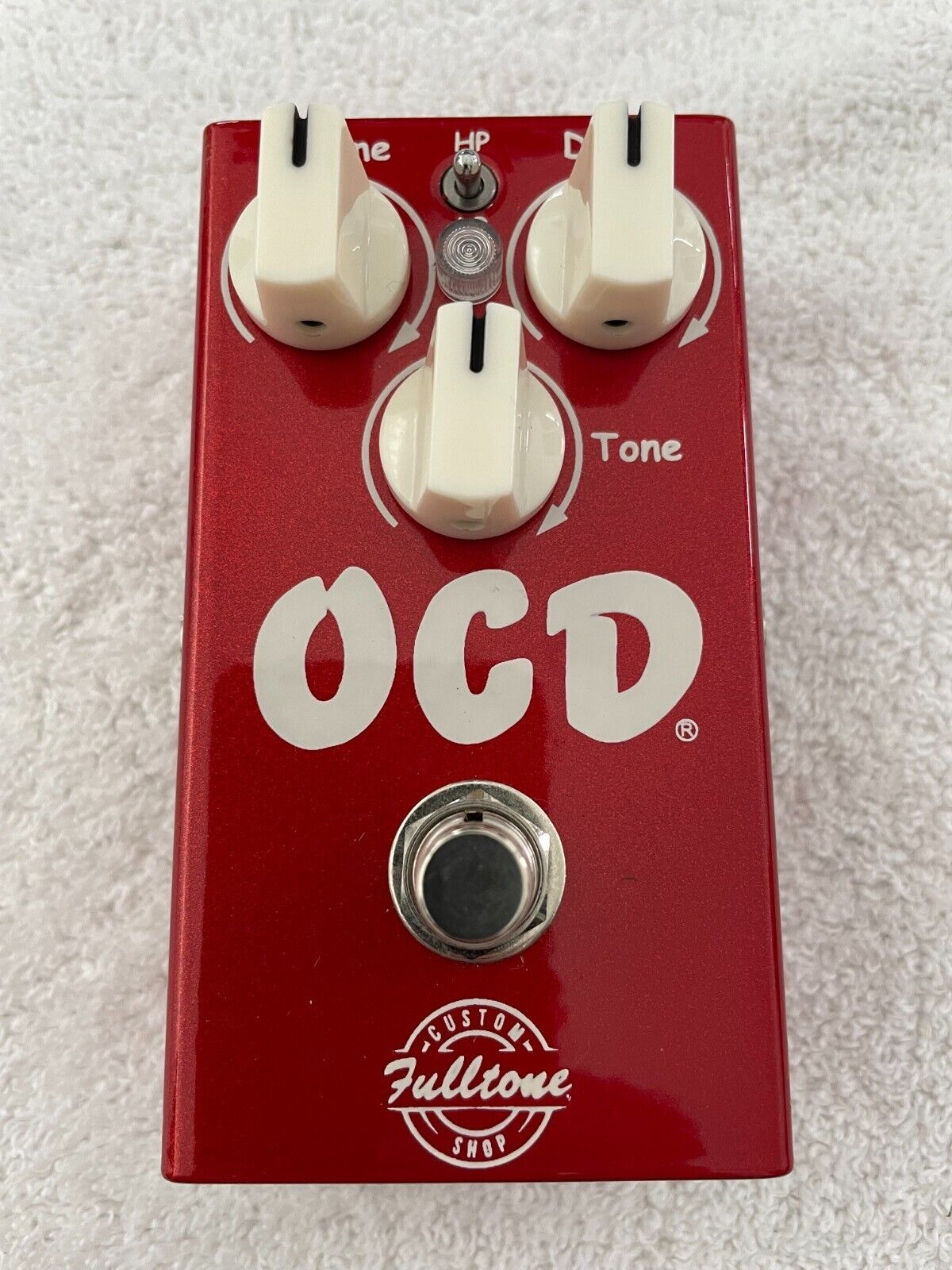 Fulltone Custom Shop Limited Edition OCD V2 Candy Apple Red