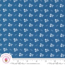 Moda 30's PLAYTIME 33755 21 Medium Blue LINZEE MCCRAY Quilt Fabric REPRODUCTION