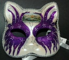MASQUERADE CARNIVAL MARDI GRAS VENETIAN MASK M9394 Purple 