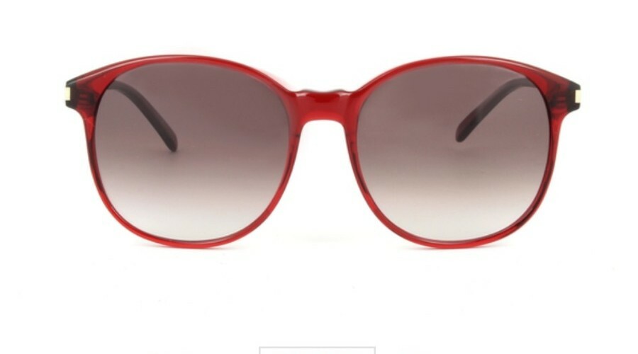 Saint Laurent Paris SL95 004 Unisex Red Sunglasses