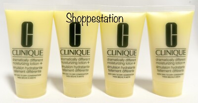 Lot of 4 Clinique Dramatically Different Moisturizing Lotion+ 1.7oz / 50ml Each