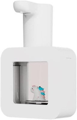 White Automatic Soap Dispenser, 400Ml Cute Foaming Touchless Soap Dispenser Touc