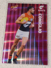 2022 Footy stars Prestige Stephen Coniglio pink parallel 127/325  GWS #65