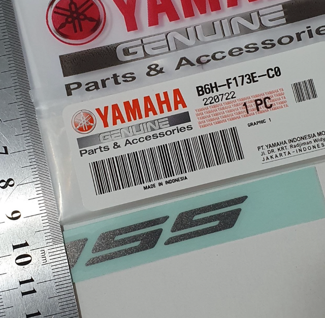 Yamaha Nma Graphic Emblem Sticker B6H-F173E-C0 Original for sale online ...