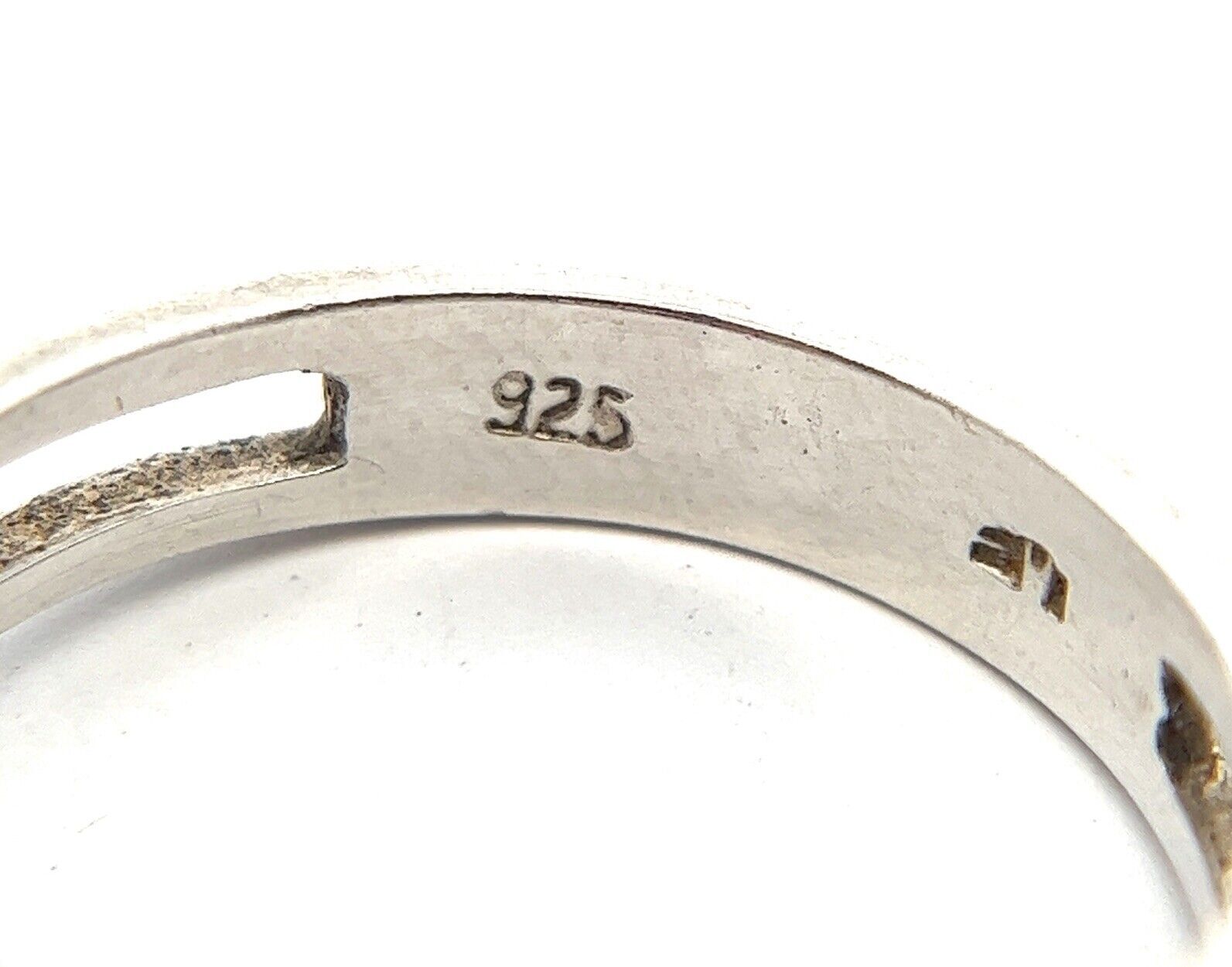 925 Sterling Silver Lab Created Ruby Ring Size: 10 - image 8