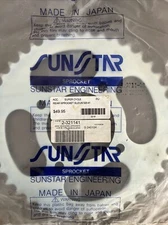 2-321141 S-24510R Sunstar sprocket Rear Steel