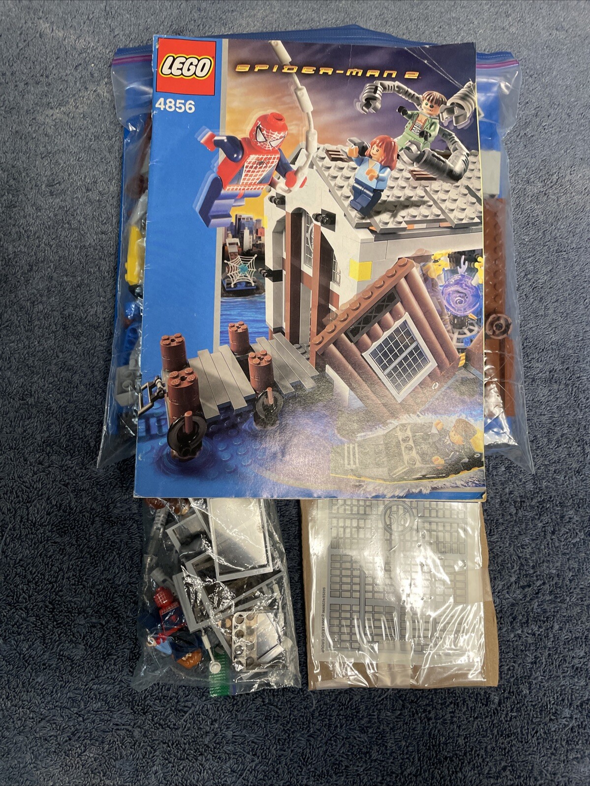LEGO Spider-Man 4856 Doc Ock’s Hideout 100% Complete W/Instructions 