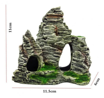 Kleiner Fels *BEMALT!* Tabletop Gelände Gebäude Terrain Warhammer, DnD, Freeboot