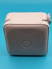PANDORA Travel Pink Jewelry Box Organizer Zip Closure Charm Bracelet Mirror