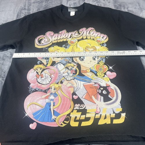 Overseas Clothing Sailor Moon Anime T-Shirt Men XXL Vintage Rare anime - Picture 5 of 9