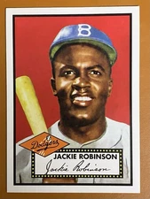 2011 Topps 60 Years of Topps #60YOT-01 Jackie Robinson Brooklyn Dodgers