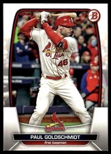 Paul Goldschmidt 2023 Bowman #71 Cardinals MLB READ FREE SHIPPING AutographDen
