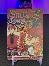 Solo Leveling CHOI JONG-IN SR* SL2E-073 Mapniverse NM Authentic SHIP FAST!!!!