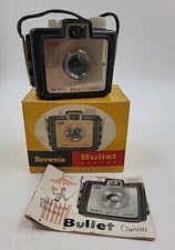 Vintage Eastman Kodak Brownie Bullet Camera with Box and Manual Untested