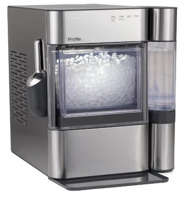 New In Box GE Profile - Opal 2.0 Ultra Nugget Ice Maker with 1 Gallon Side Tank