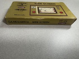 Nintendo Game & Watch CHEF FP-24 Wide Screen with Box Tested