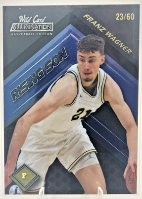 2022 Wild Card Alumination Franz Wagner Rising Son Blue /60 #23/60 RS-6