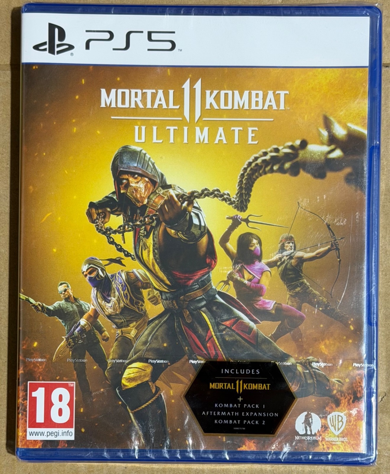 Mortal Kombat 11 Ultimate (Sony Playstation 5 PS5)  New Sealed