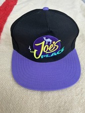Vintage 90s Camel Cigarettes SnapBack Joes Place Hat Black Cap