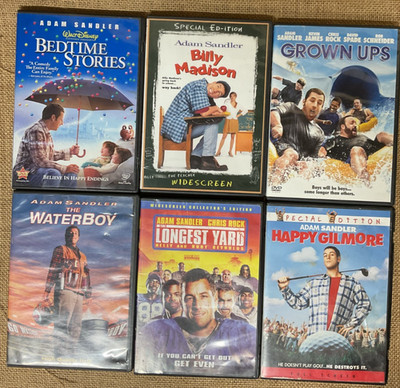 ADAM SANDLER  Movies (6)   DVD Lot
