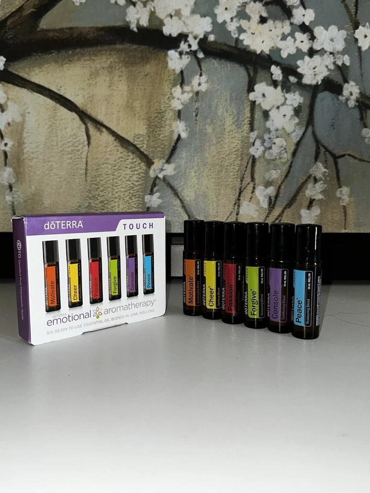 Aceites esenciales táctiles de aromaterapia emocional doTERRA, paquete de 6, 10 ml (NUEVO) Foto 3 de 4
