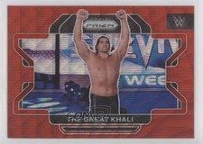 2022 Panini Prizm WWE Ruby Wave Prizm The Great Khali #80 0b5