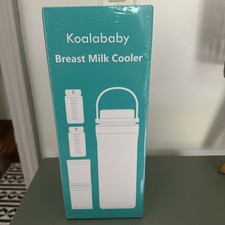 Koalababy Portable Breast Milk Cooler 22oz   24-Hour Cooling with 2 Baby Bottles
