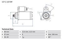 Starter Bosch 0 986 018 930 FÜR Audi VW Anlasser Startmotor