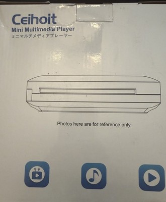 Ceihoit Mini HD DVD Player, CD Players for Home, DVD Players for TV, HDMI and RC