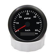 85mm GPS 0-60km/h Tachometer Geschwindigkeitsmesser Gauge Kilometerzähler Auto