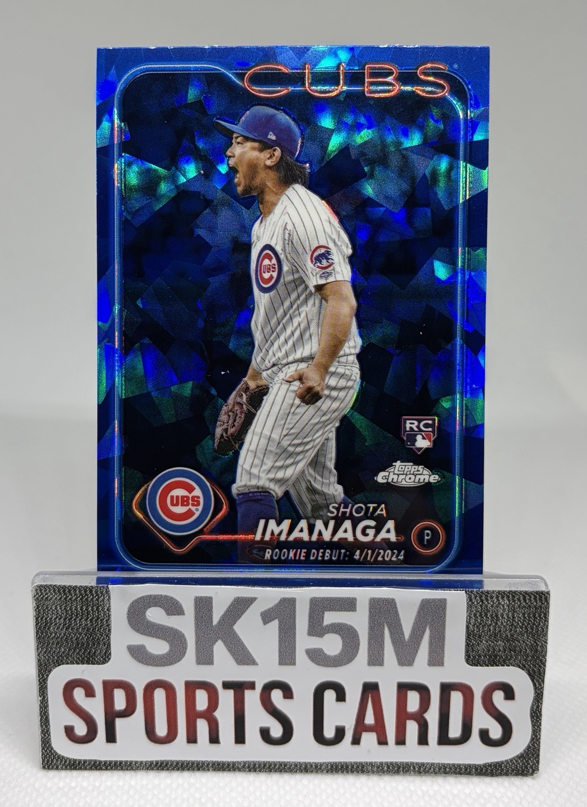 2024 Topps Chrome Update Sapphire Edition Debut Shota Imanaga #USCS281 Rookie RC