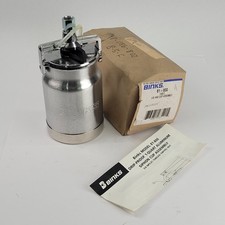 Binks 81-800 Lid And Cup Assembly Drip Proof Aluminum Cup 1qt 38nps - New Binks 81-800 Lid And Cup Assembly Drip Proof Aluminum Cup 1qt 38nps - New