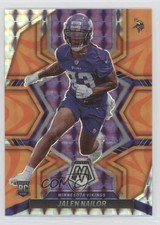 2022 Panini Mosaic Rookies Reactive Orange Mosaic Prizm Jalen Nailor #347 14xt
