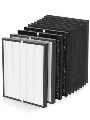 Ecofort Filter Set for Air Doctor 3000/M: 2 Premium, 2 Carbon, 8 Pre-Filters