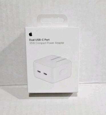 Apple 35W Dual USB-C Port Power Adapter MW2H3AM/A A2571