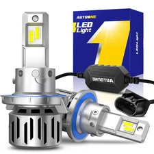 H13 9008 LED Headlight Bulb AUTOONE High Low Beam 6500K 20000LM Super Bright EPK