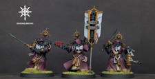  Commission 3x Painted Dark Angels Inner Circle Companions Warhammer 40k