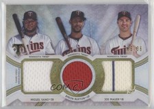 2018 Triple Threads Relic Combos /36 Miguel Sano Joe Mauer Byron Buxton HOF 12hl