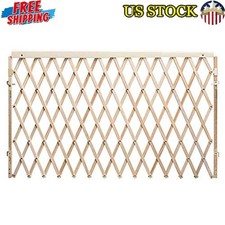 Room Divider Gate 24"-60" Telescoping Safety Rail Easy Operation Pets Friendly