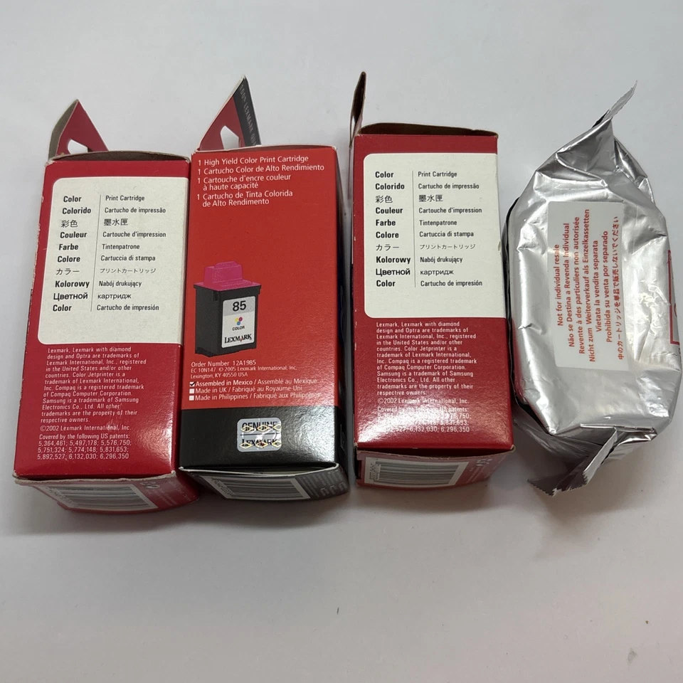 GENUINE Lexmark 85 & 80 Color HIGH YIELD Ink Cartridge - Image 3 of 4