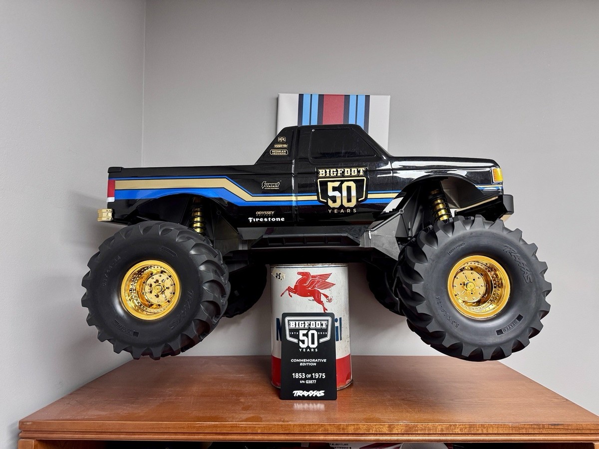 〚KING E Ⅵ〛Limited Edition 50／No.44 Traxxas Bigfoot 50 Years Commemorative Edition 1:8 Electric 4WD